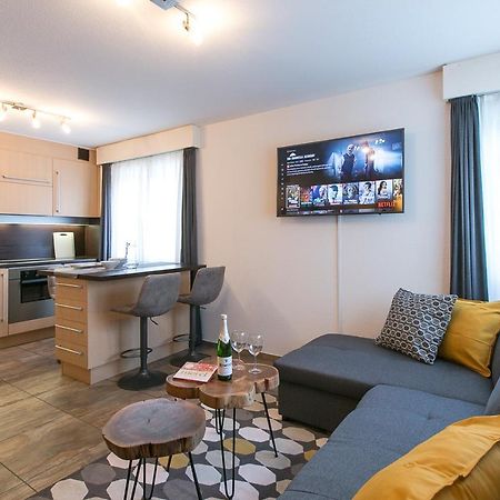 Spirit Apartments - Studio 2 - Kueche - Parkplatz Engelberg Exterior photo